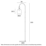 Telbix Rotif Floor Lamp