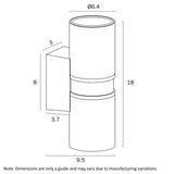 Telbix Sarnel Exterior Wall Light