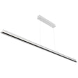 Modern pendant light fixture on a white background