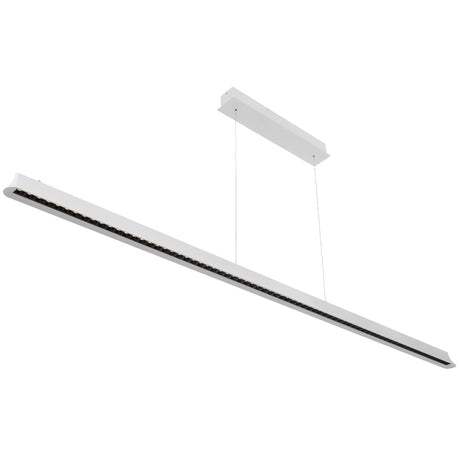 Modern pendant light fixture on a white background