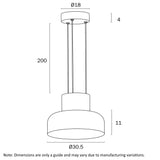 Telbix Skapa Pendant A