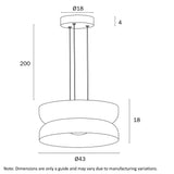 Telbix Skapa Pendant BB