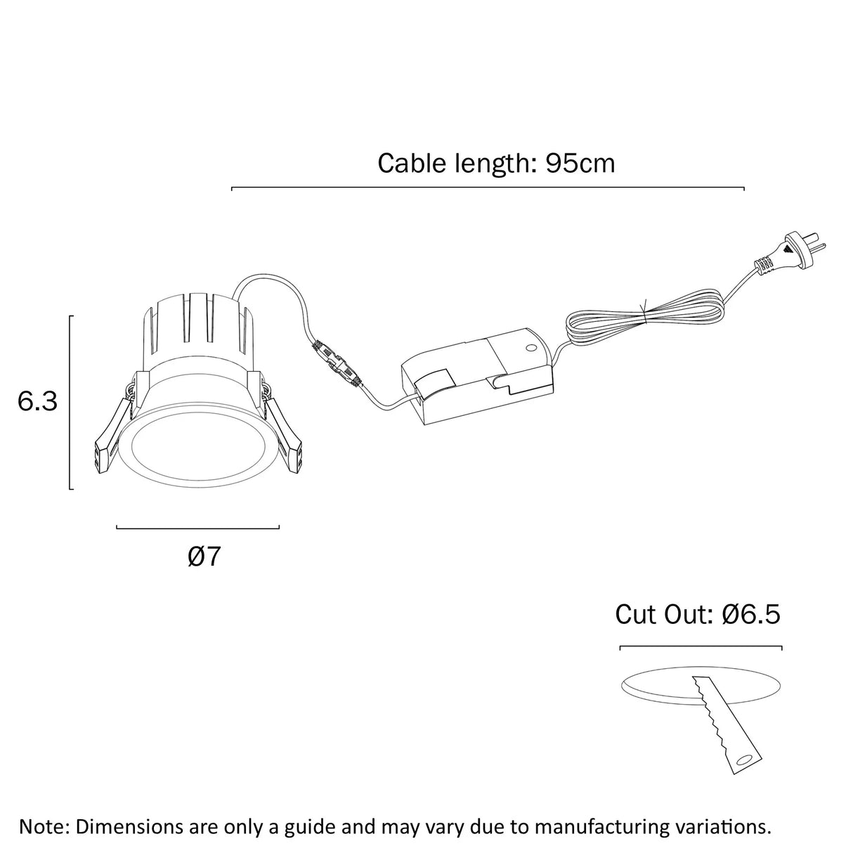 Telbix Sova 70 Downlight