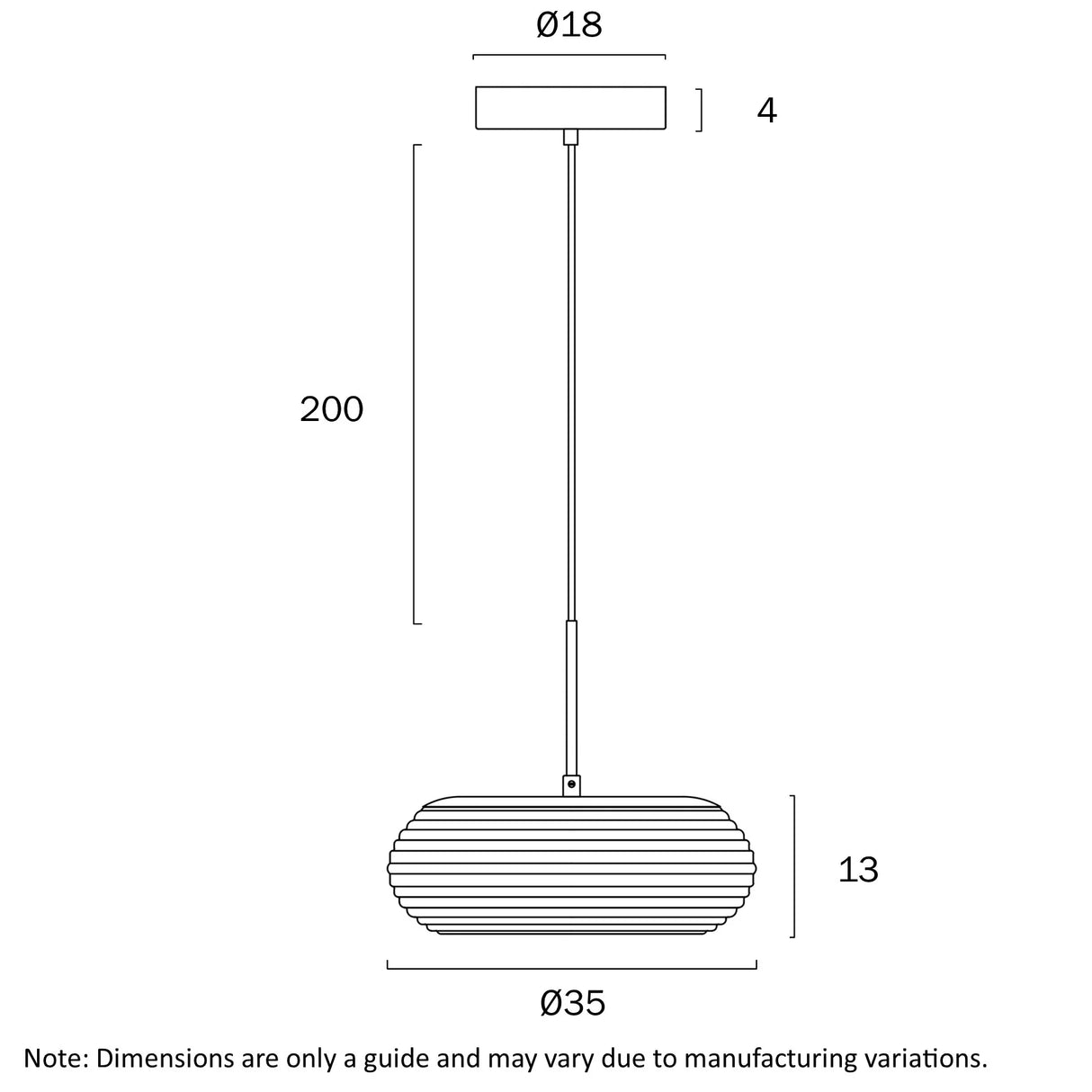 Telbix Tifton 35 Pendant Light