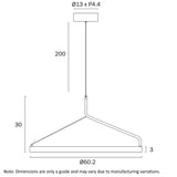 Telbix Truvon 60 Pendant