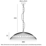 Telbix Vallejo 80 Pendant