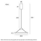 Telbix Vantel 40 Pendant