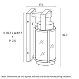 Telbix Vexor 33 Exterior Wall Light