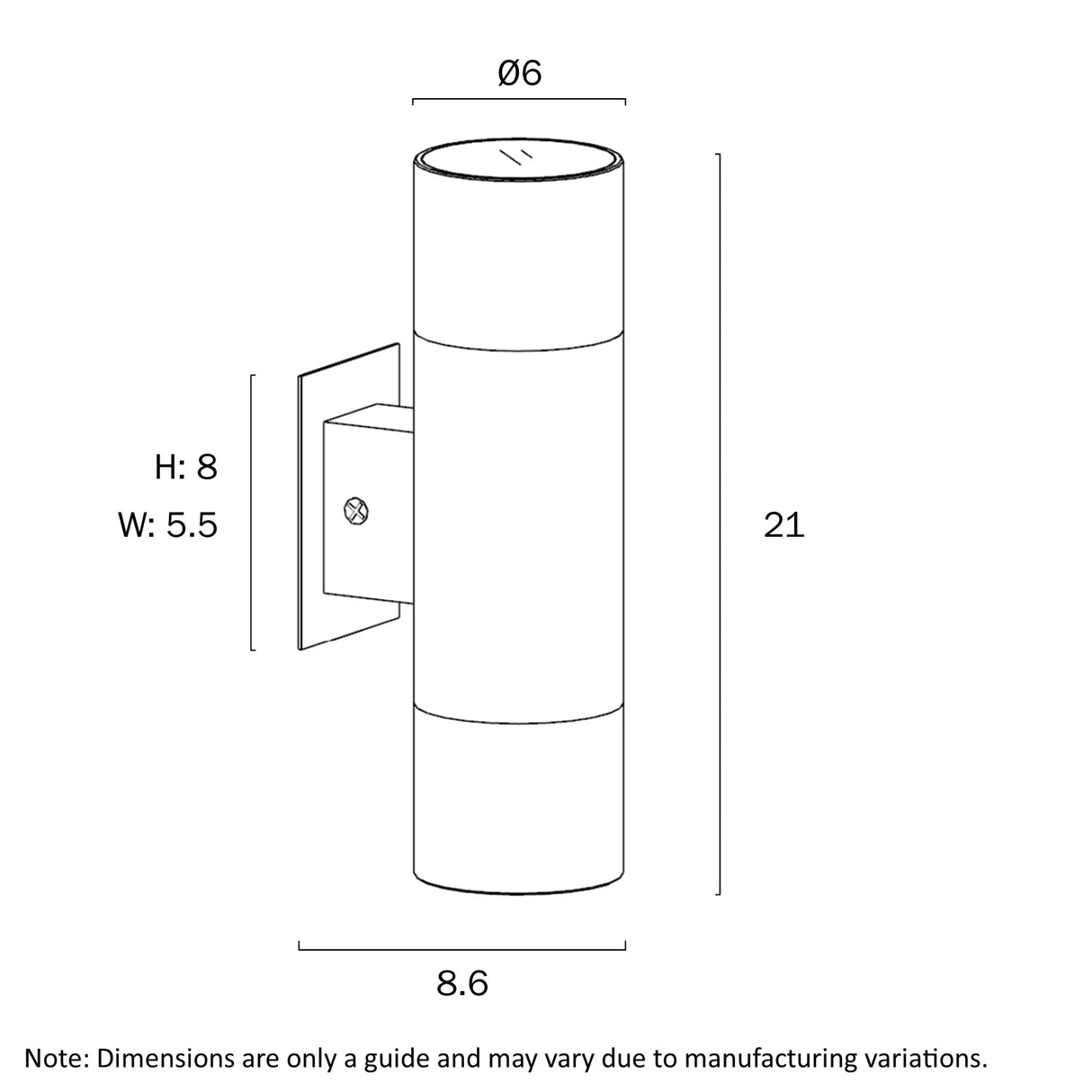 Telbix Walsh Exterior Wall Light