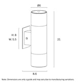 Telbix Walsh Exterior Wall Light