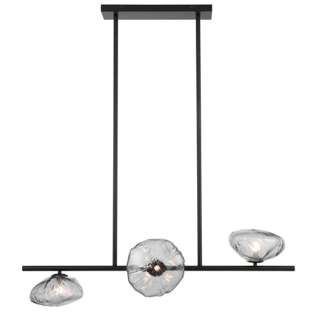 Telbix Zecca 3 Light Horizontal Pendant