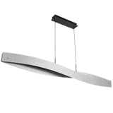 Telbix Arezzo 150 Pendant in black – bold sculptural LED pendant, modern‑industrial, dimmable, 3000K–led