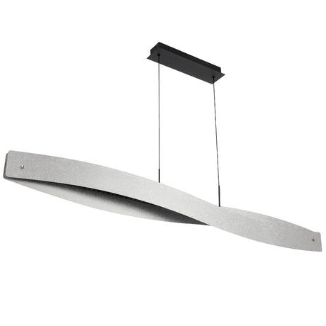Telbix Arezzo 150 Pendant in black – bold sculptural LED pendant, modern‑industrial, dimmable, 3000K–led