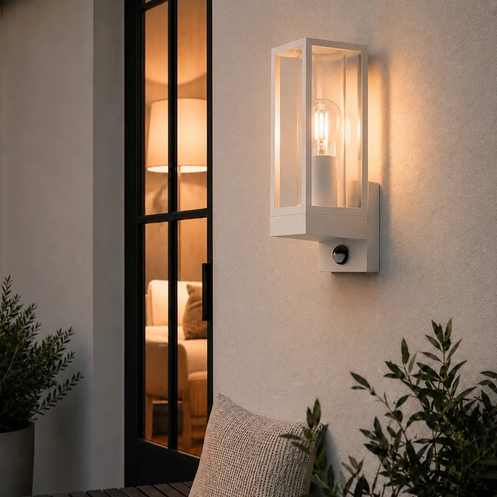 Telbix Belmin Exterior Sensor Wall Light