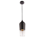 Prego Modern Vintage Glass Pendant by VM Lighting