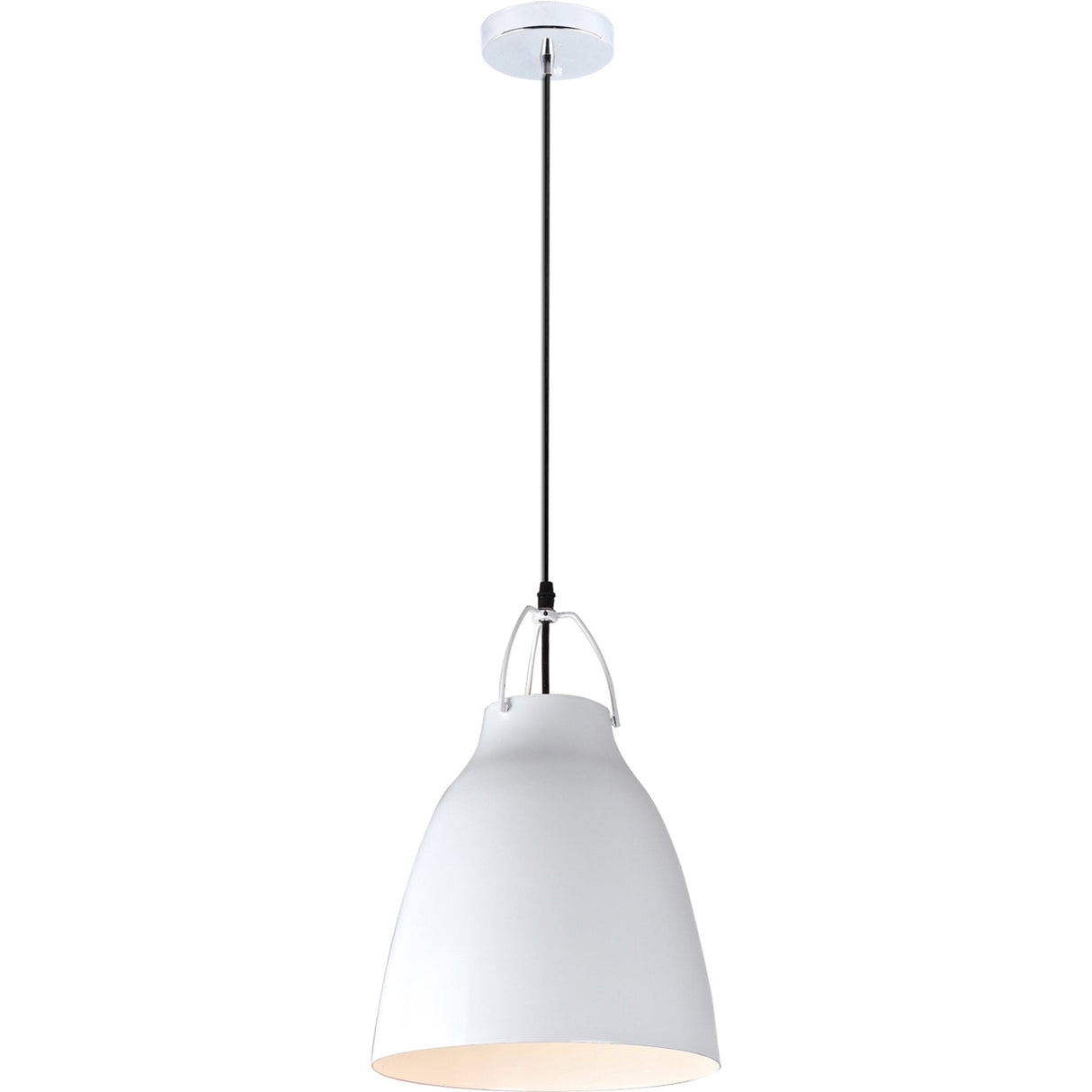 Industria White Pendant by VM Lighting