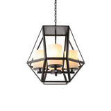 IPSWICH Vintage Look 4 Light Pendant by VM Lighting