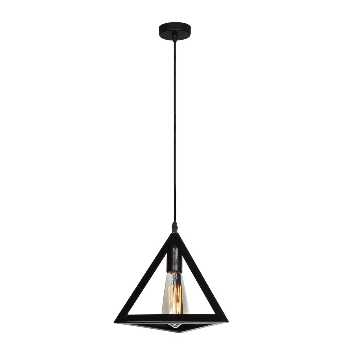 EQUATOR 1 Light Black Pendant by VM Lighting