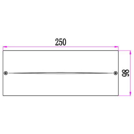 3A GL13307 13W LED Brick Light