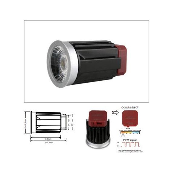 3A MD02-10W-5C 10W COB LED MODULE