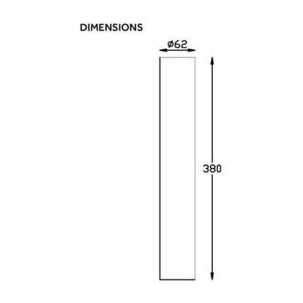 3A Lighting ST5163 Bollard Extension for ST5161