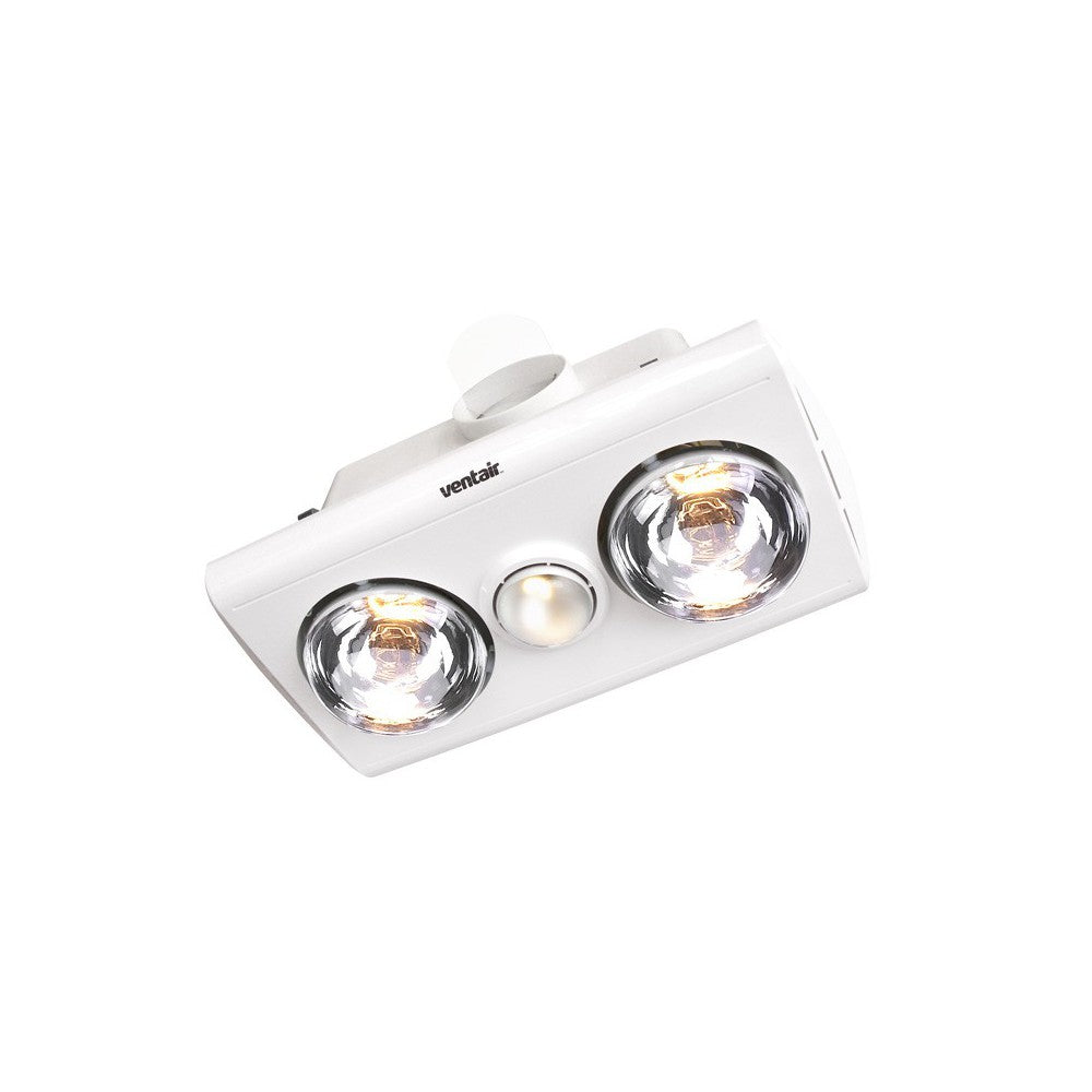 Ventair Klein 2 Heat Lamps White