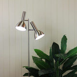 Oriel Lighting VESPA  Mid-century Twin Floor Lamp