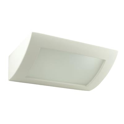 Domus BF-8232 Ceramic Frosted Glass 30cm Wall Light