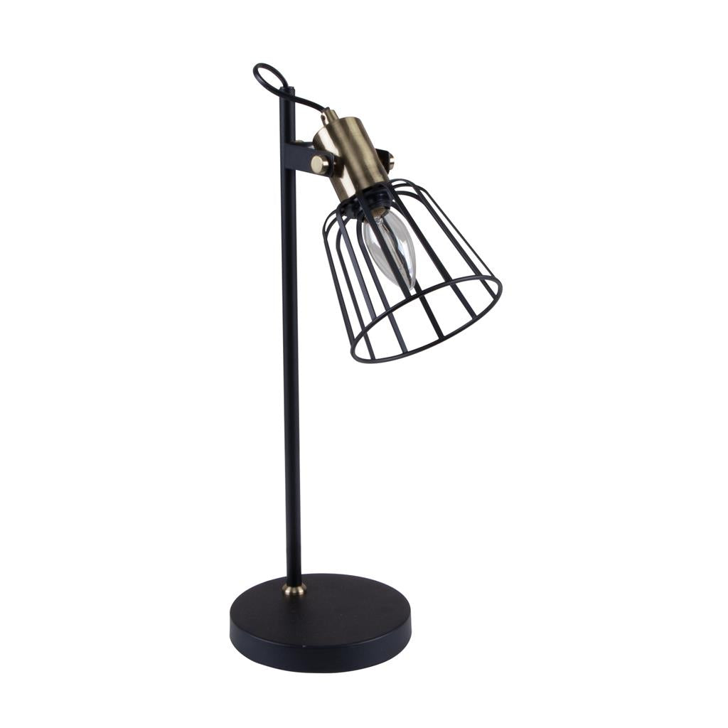 Domus ASHLEY-DL CAGE DESK LAMP 1XE27 240V