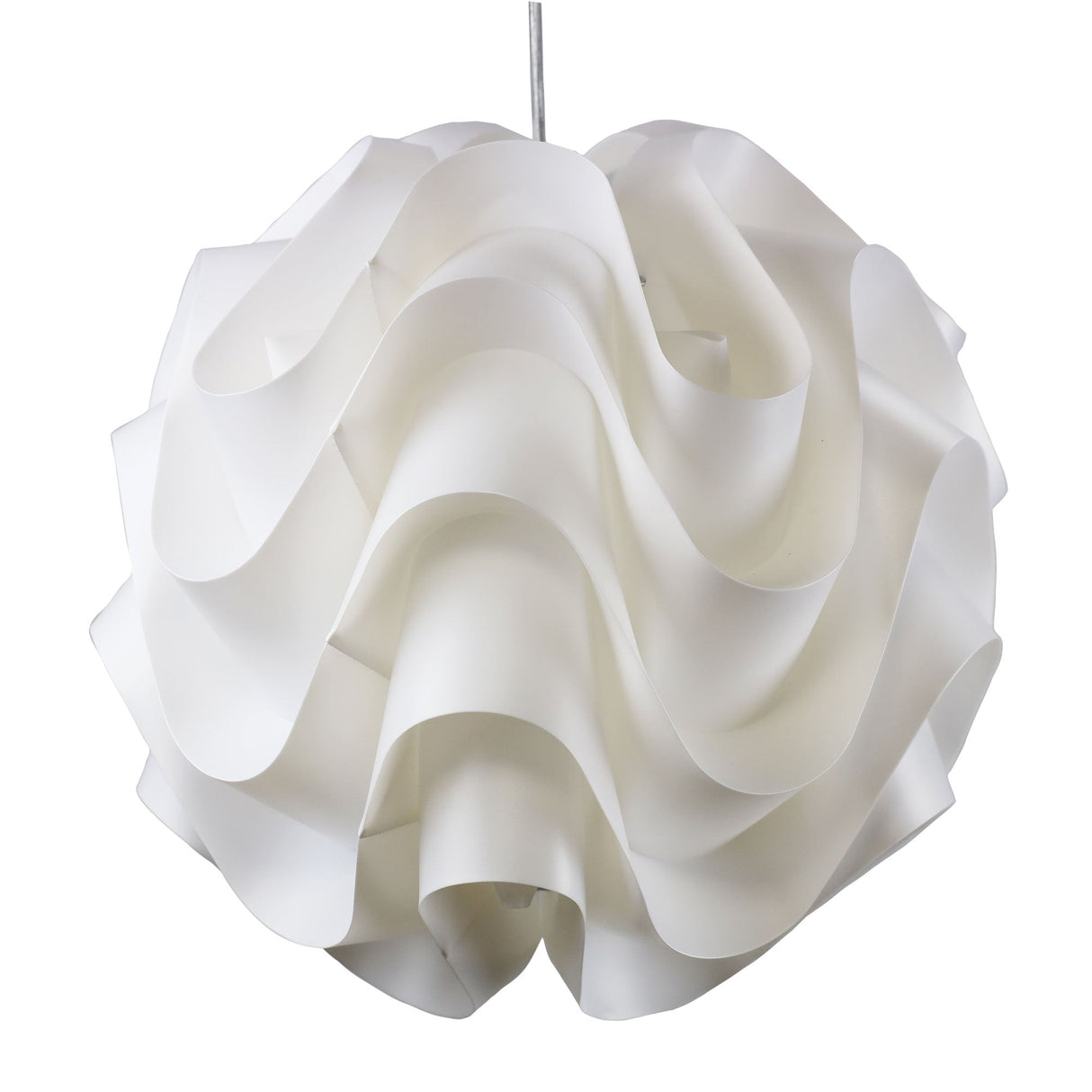 Oriel Lighting CHIC 43 Acrylic Retro Pendant White