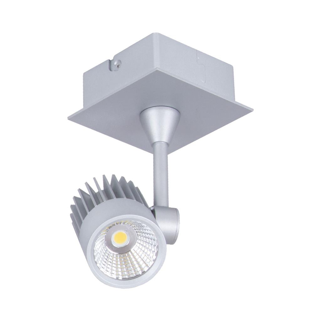 Domus JET-1 1 x 10W LED Spotlight Silver