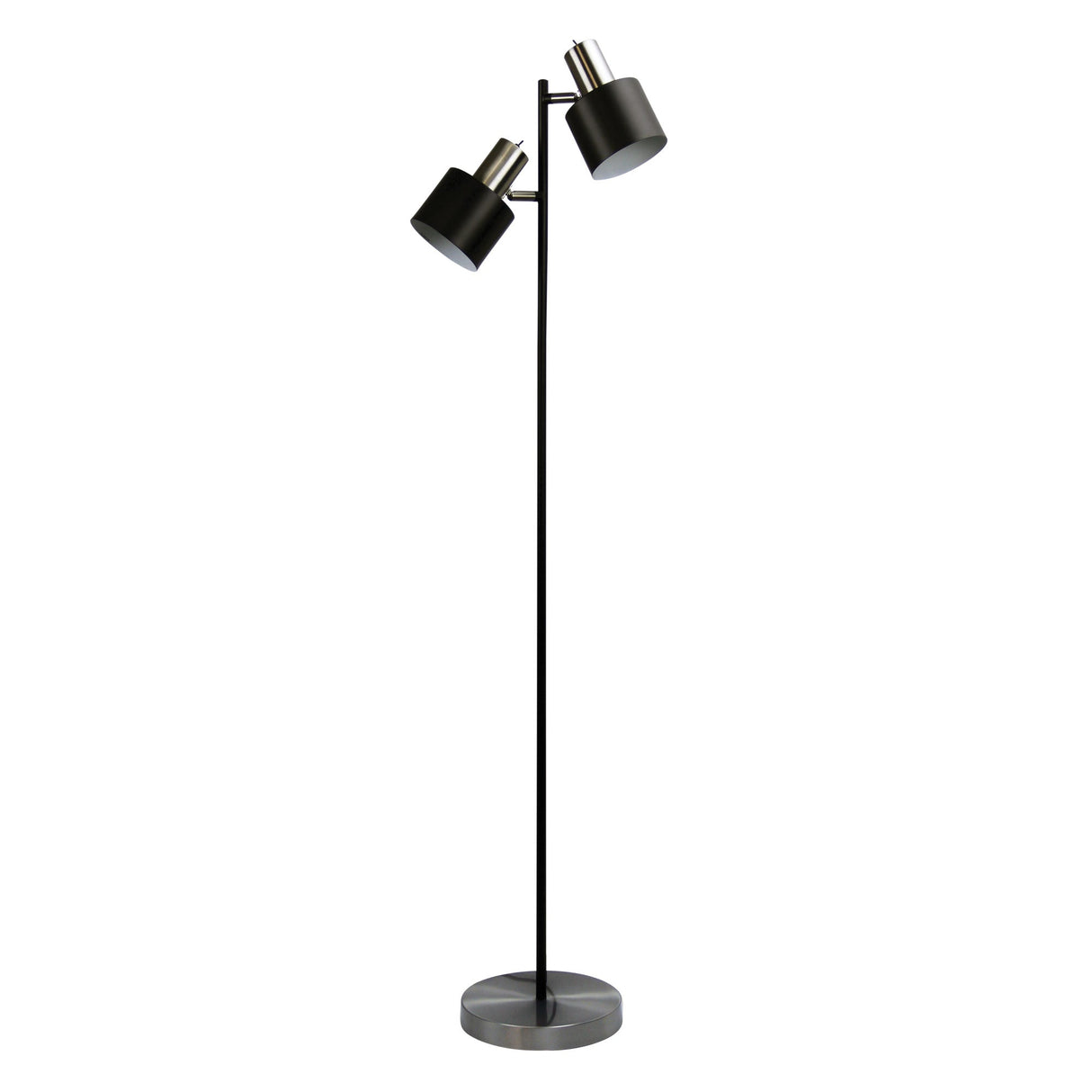 Oriel Lighting ARI TWIN FLOOR Mid-Century Task Lamp