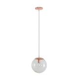 Domus BUBBLE-200 Clear Ball 1XE27 Pendant Available in Different Colours