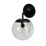 Oriel Lighting Newton Clear Glass Wall Light