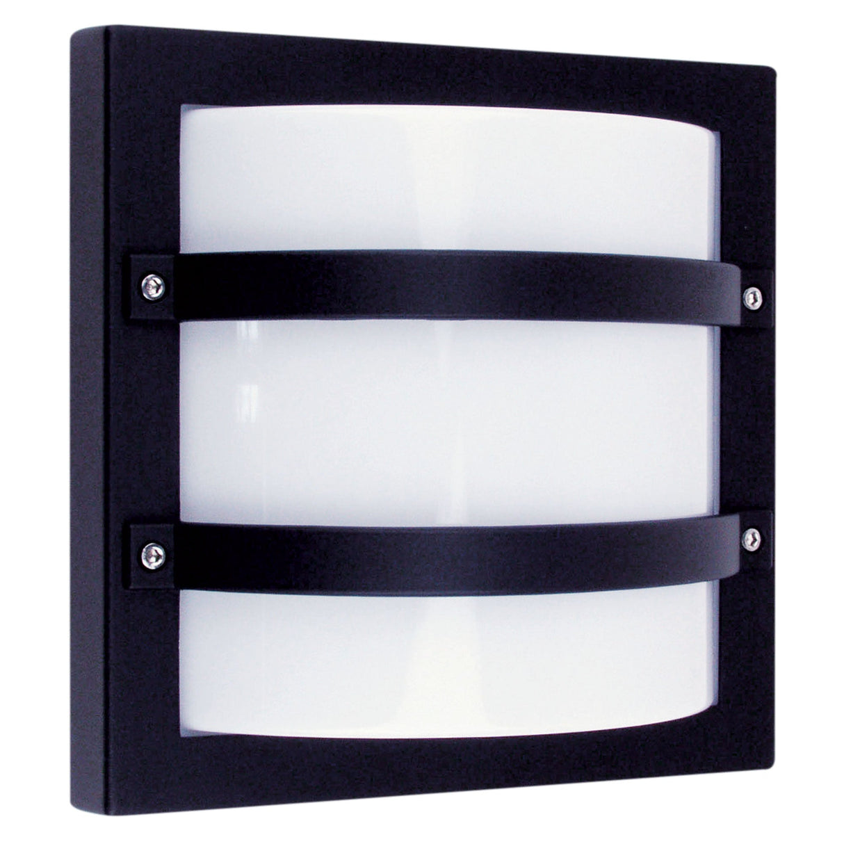 Oriel Lighting LARGO IP65 Premium Outdoor Bulkhead 24x24cm