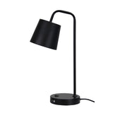 Oriel Lighting HENK Metal Desk Lamp with USB Socket