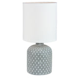 Oriel Lighting Vera ceramic base complete with shade.