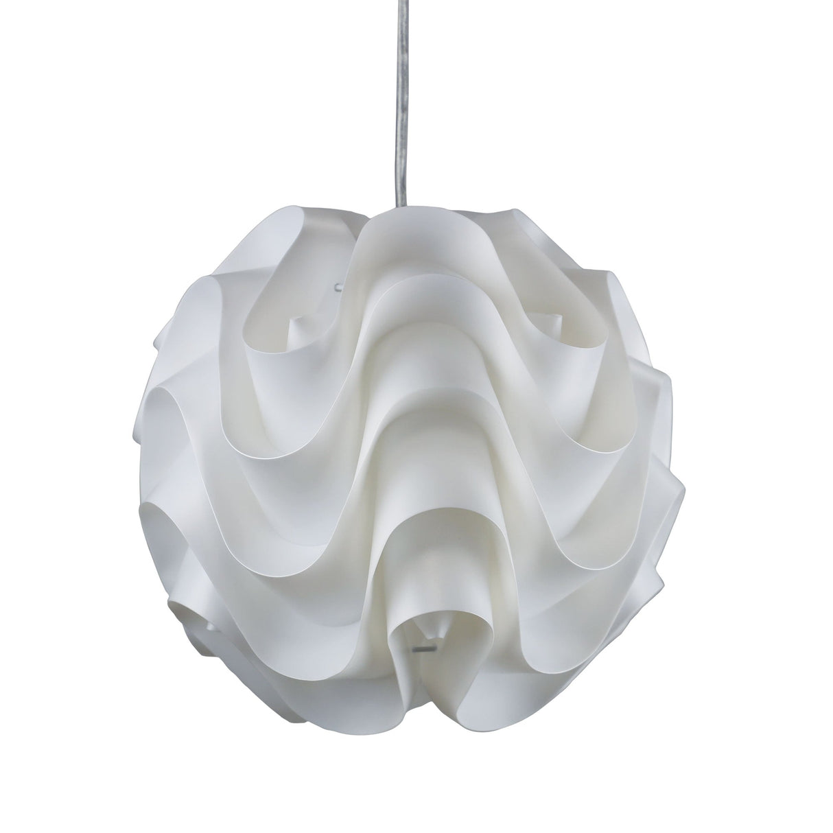 Oriel Lighting CHIC 33 Acrylic Retro Pendant White