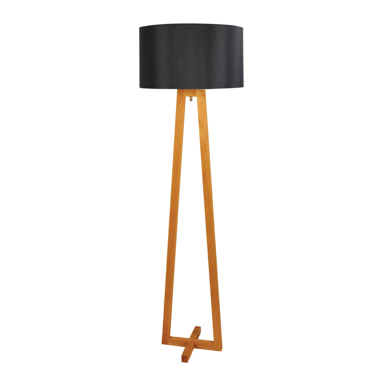 Oriel Lighting EDRA FLOOR LAMP Scandi Floor Lamp with Cotton Shade