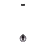 Eglo Lighting ARISCANI pendant light black vaporised glass