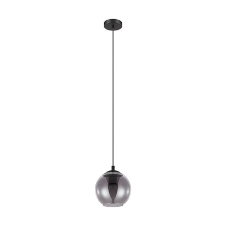 Eglo Lighting ARISCANI pendant light black vaporised glass