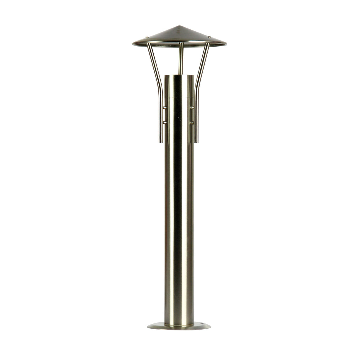 Oriel Lighting TRESCO BOLLARD 240V Outdoor 304 Stainless Stee Garden 59cm