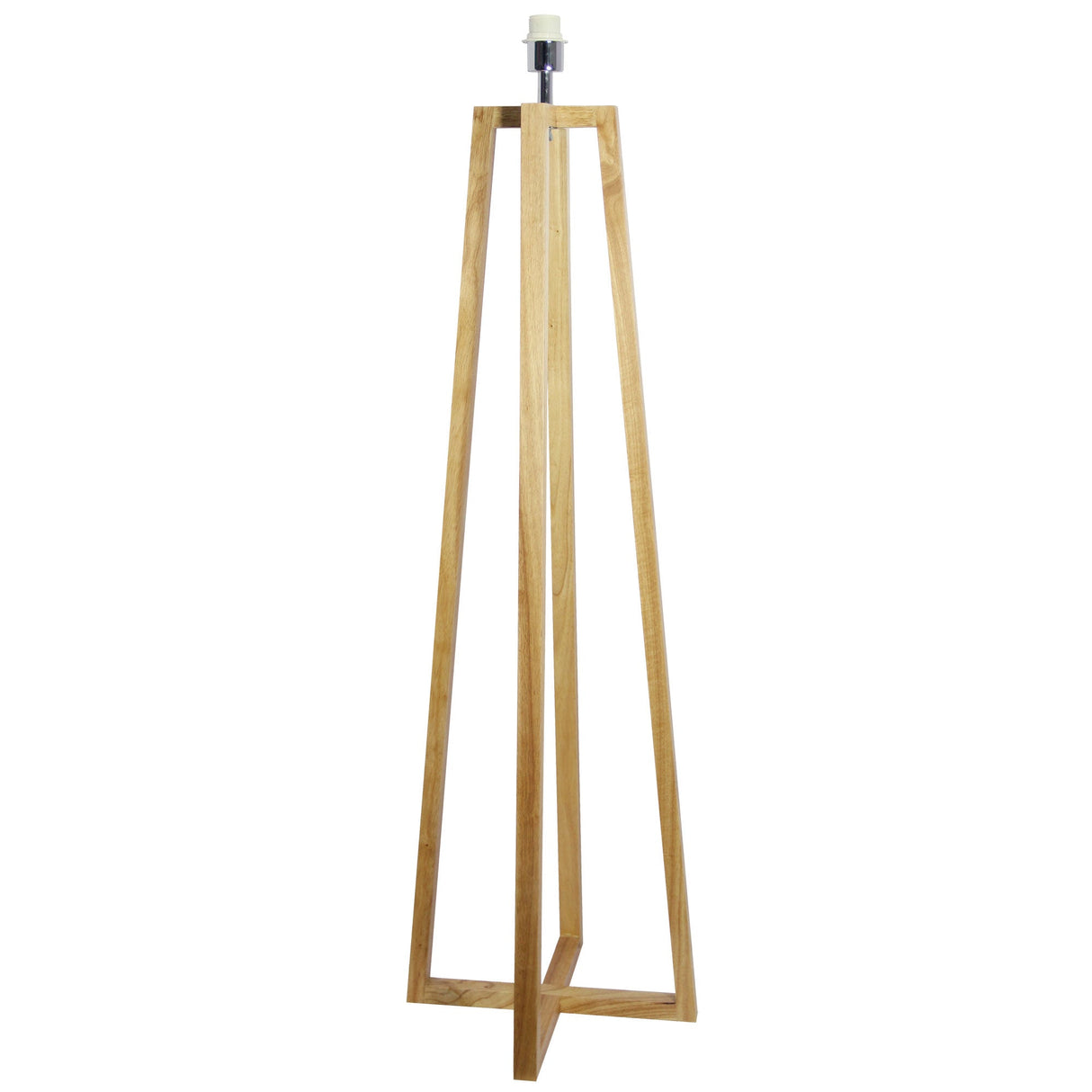 Oriel Lighting MALMO Timber Floor Lamp Base E27