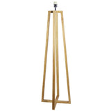 Oriel Lighting MALMO Timber Floor Lamp Base E27