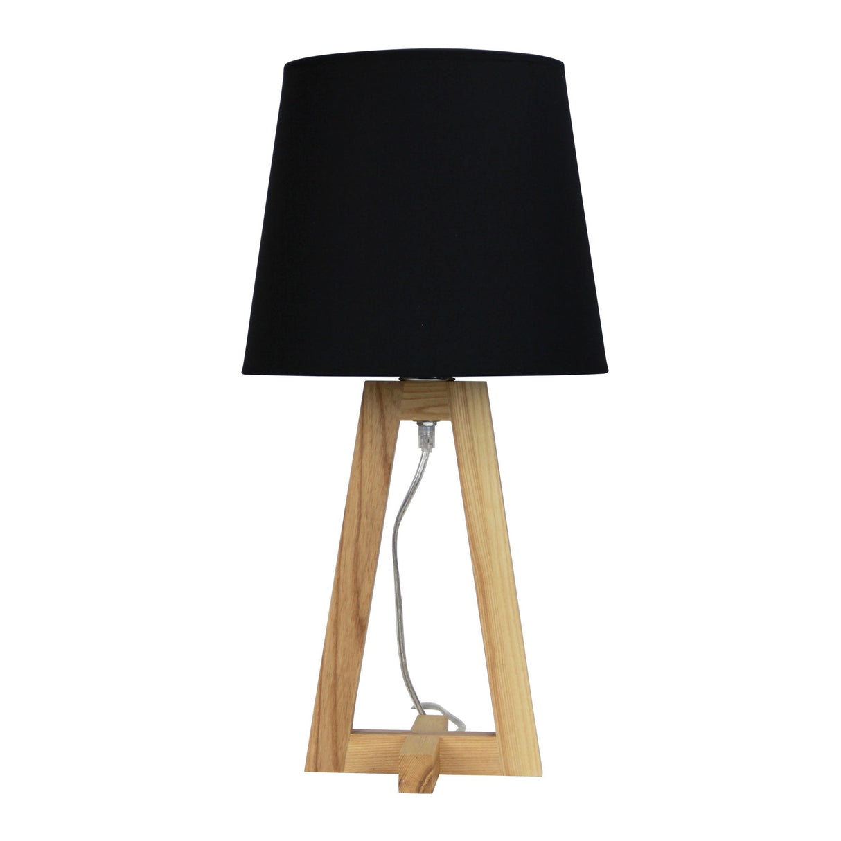 Oriel Lighting EDRA TABLE LAMP Scandi Table Lamp with  Cotton Shade