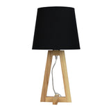 Oriel Lighting EDRA TABLE LAMP Scandi Table Lamp with  Cotton Shade