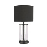 Oriel Lighting BRITT TABLE LAMP Complete Glass Block