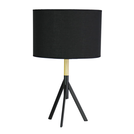 Oriel Lighting MICKY Retro Metal Table Lamp with Shade