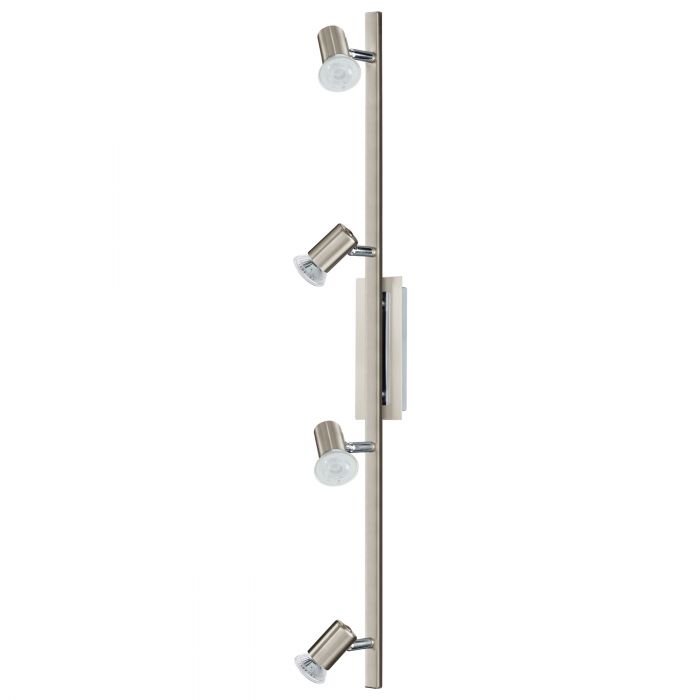 Eglo Lighting Rottelo 4x5W Gu10 Led Chrome Bar Spotlight