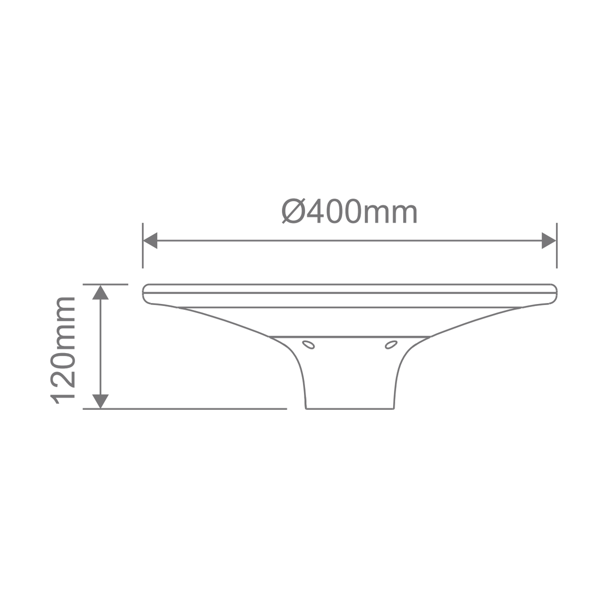 Domus Sunsolar 20W LED Duo 3K/4K Solar Head Only